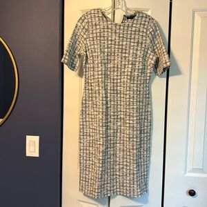 Banana Republic lightweight tweed dress
